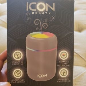 NIB ICON Beauty LED Mini Humidifier